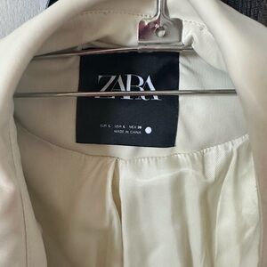 Zara Leather Coat